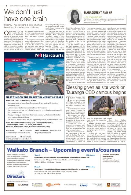Waikato Business News March/April 2017