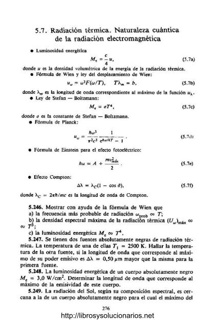 Problemas de Física General  I. E. Írodov