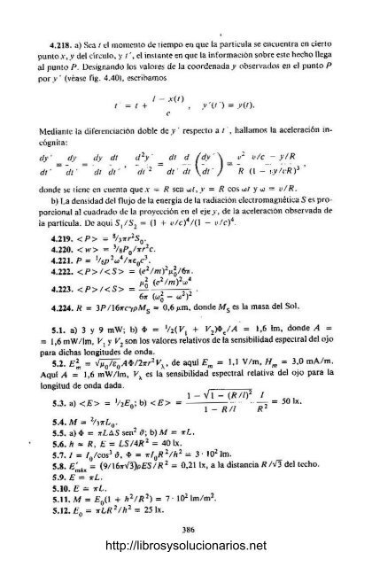 Problemas de Física General  I. E. Írodov