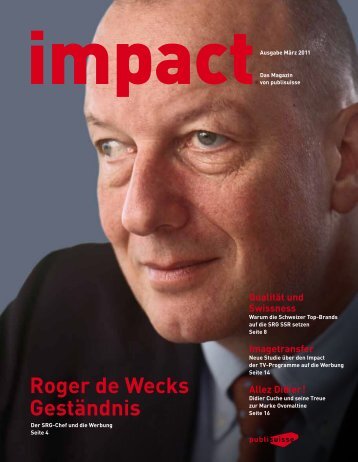 impact 1/2011 [PDF] - Publisuisse SA