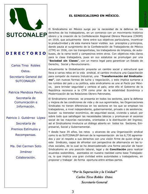 Gaceta Sutconalep No. 6