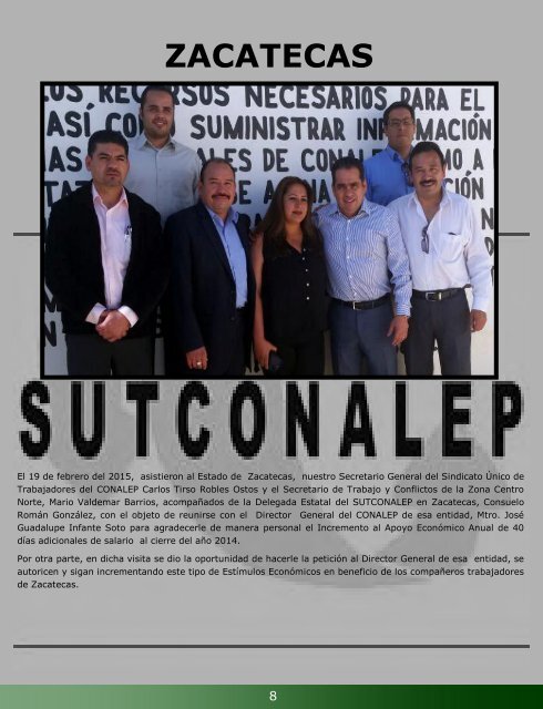 Gaceta Sutconalep No. 6