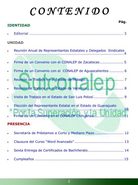 Gaceta Sutconalep No. 12