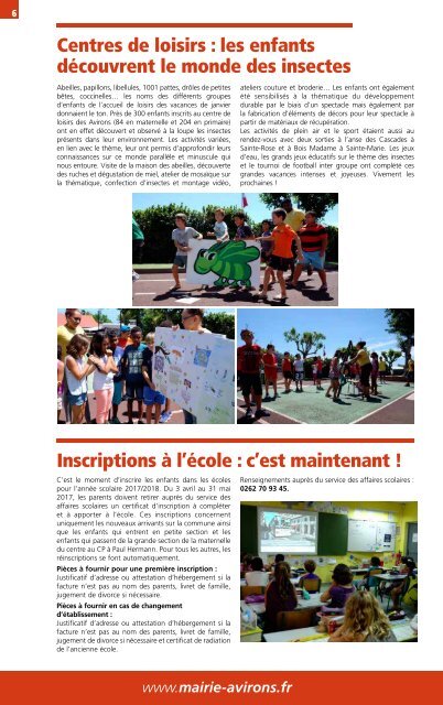 Magazine municipal N° 79 - mars 2017