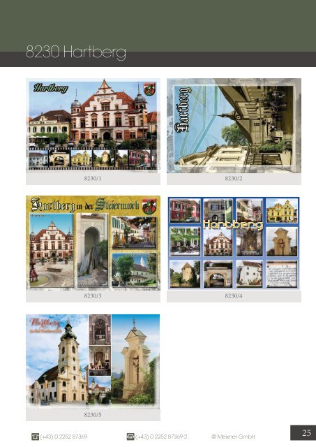 Meixner Ansichtskarten-Katalog Steiermark - SOMMER