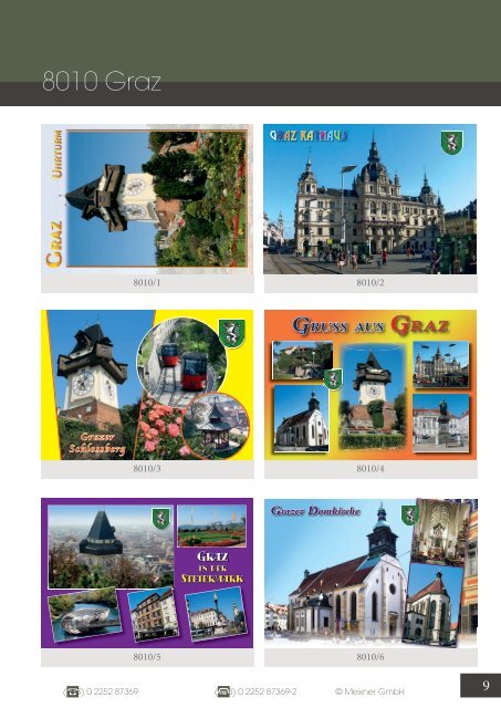 Meixner Ansichtskarten-Katalog Steiermark - SOMMER