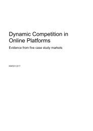 Dynamic Competition in Online Platforms