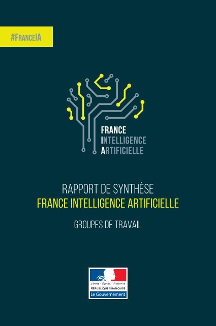 Rapport De Synthèse France Intelligence Artificielle - 