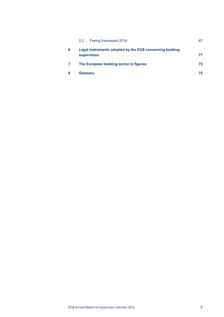 ECB Annual Report on supervisory activities