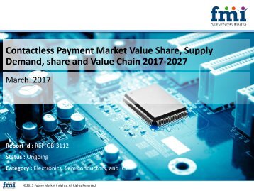 Contactless Payment Market Dynamics, Segments and Supply Demand 2017-2027