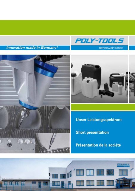 POLY-TOOLS Leistungsspektrum