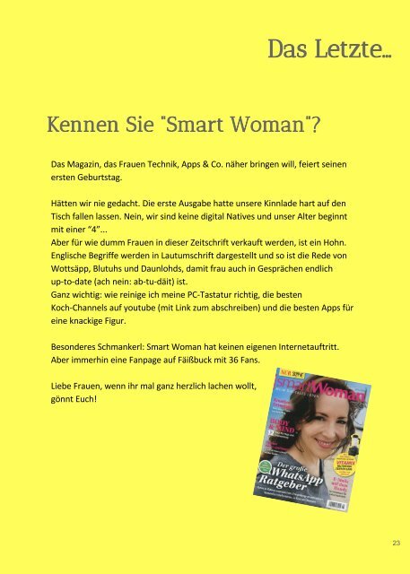 SHE works! Frauen - Wirtschaft - Karriere