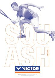 VICTOR Badminton Katalog 20172018 A320L SH VICTOR weiß Sport 35 Größe Squash Badminton