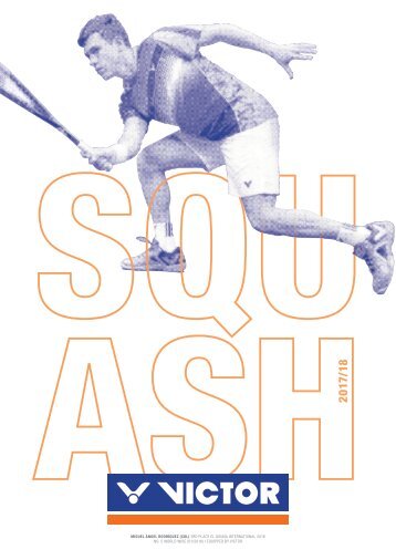 VICTOR Squashkatalog 2017/2018