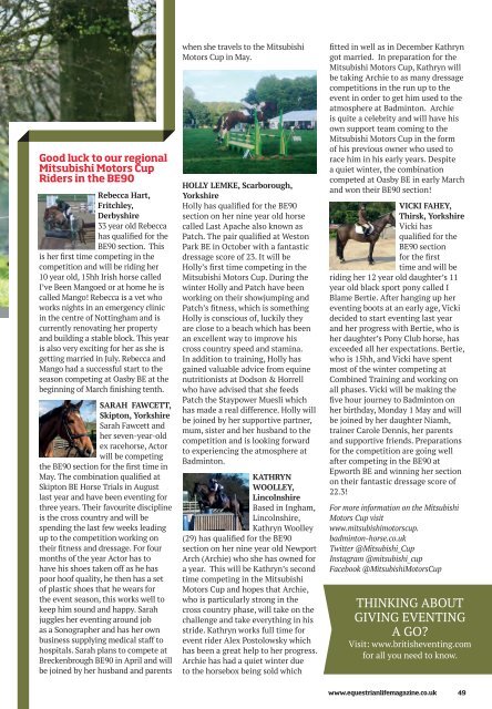 Equestrian Life April 2017 Edition