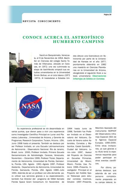 Revista Conocimiento