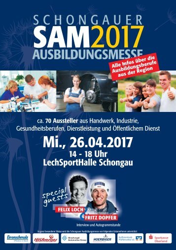 Ausbildungsmesse Schongau SAM2017