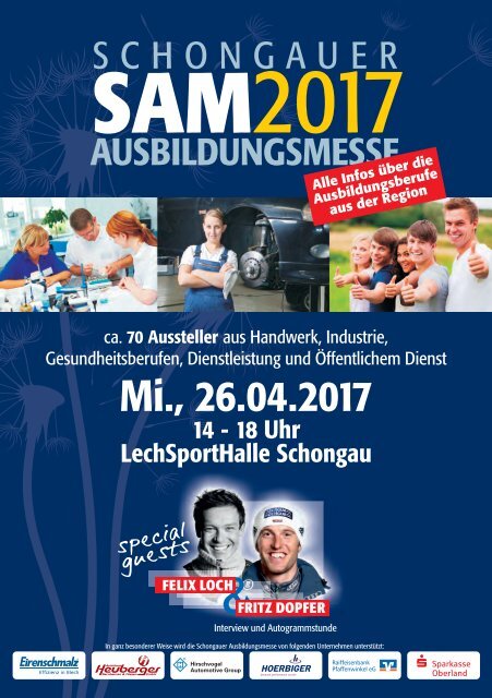 Ausbildungsmesse Schongau SAM2017