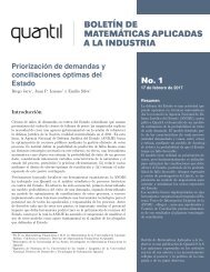 BOLETÍN DE MATEMÁTICAS APLICADAS A LA INDUSTRIA