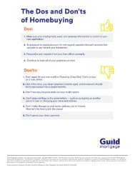 The Dos and Don'ts of Homebuying with no data