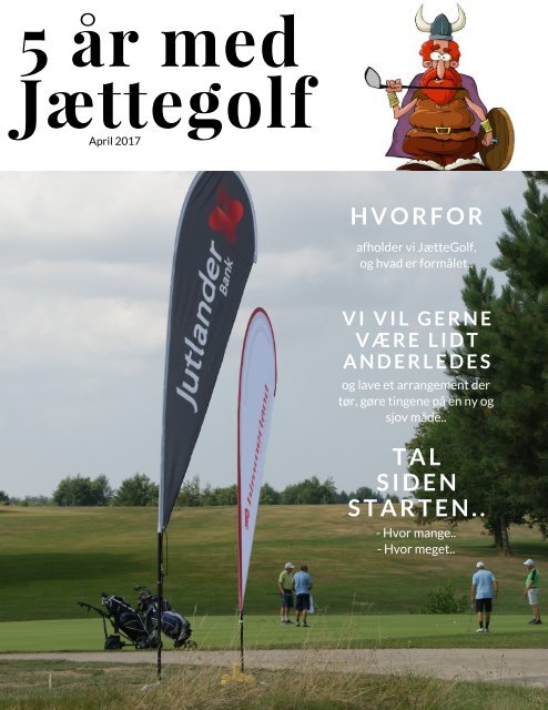 Jættegolf magazine 2017