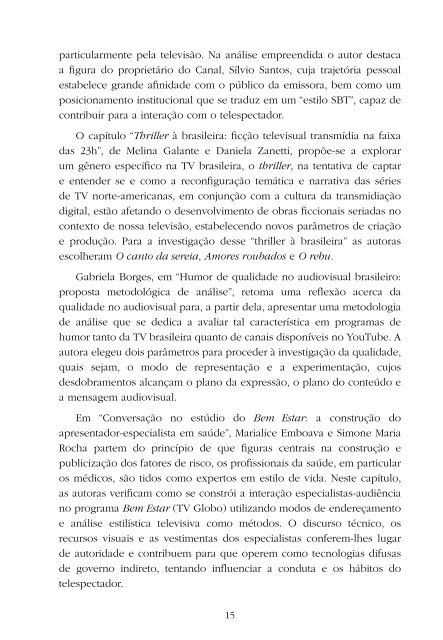 Televisão - Entre a Metodologia Analítica  e o Contexto Cultural