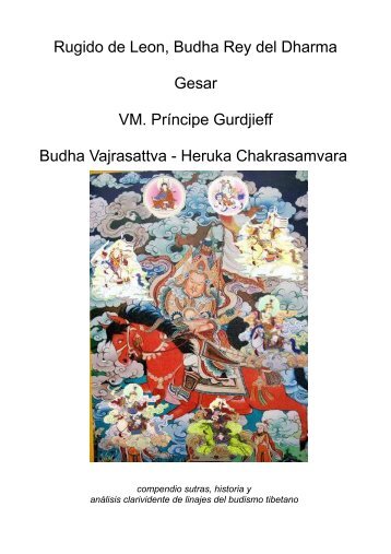 rugido de leon budha rey del dharma gesar vm principe gurdjieff budha vajrasattva heruka chakrasamvara