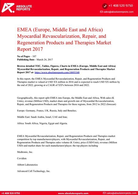 EMEA-Europe-Middle-East-and-Africa-Myocardial-Revascularization-Repair-and-Regeneration-Products-and-Therapies-Market-Report-2017