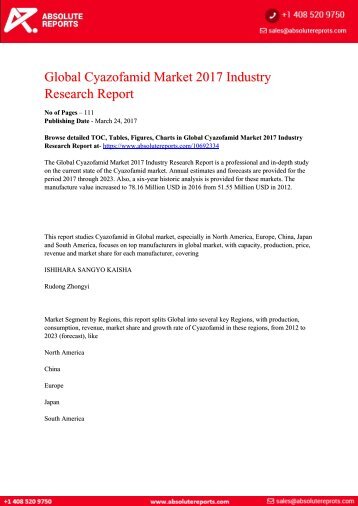 Cyazofamid-Market-2017-Industry-Research-Report