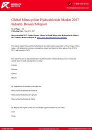 Minocycline-Hydrochloride-Market-2017-Industry-Research-Report