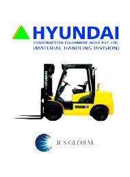 Hyundai Electric Reach Trucks 