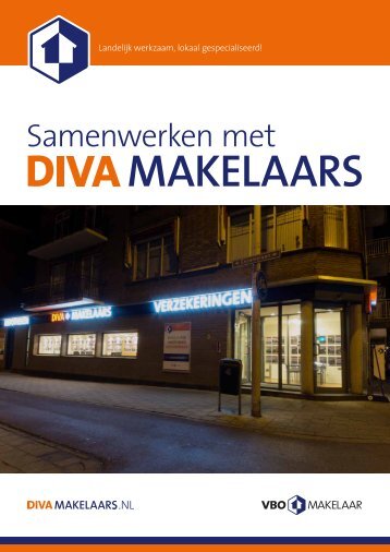 Samenwerken met DIVA Makelaars!