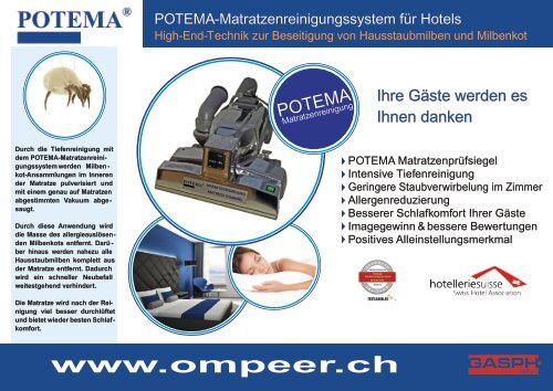 Potema Hotelflyer 