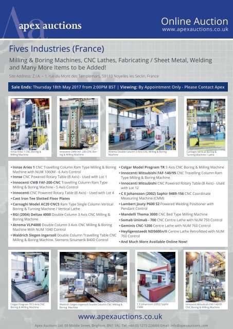 Machinery World April 2017