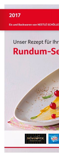 Nestle Scholler Rundum Service 2017 Nestle Schoeller Eis Und Backwaren Katalog Pdf
