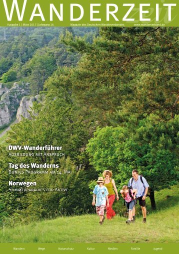 Wanderzeit, Ausgabe März 2017
