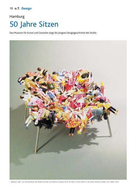 LayoutHeft 25-1.pmd - Das Magazin für Kunst, Architektur und Design