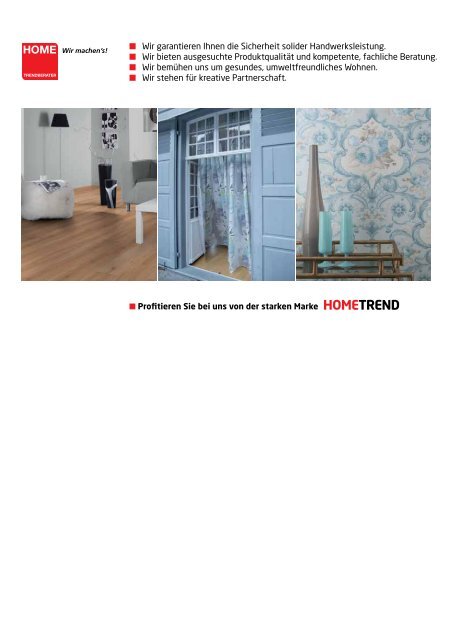 HOMEtrends Wohnzeitschrift