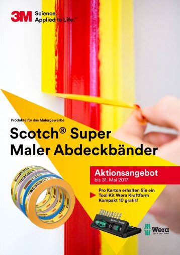 3M Abdeckbänder Tool Kit bis 31.05.17