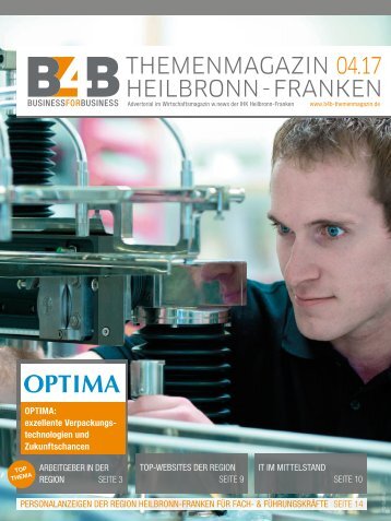 ARBEITGEBER IN DER REGION | B4B Themenmagazin 04.2017