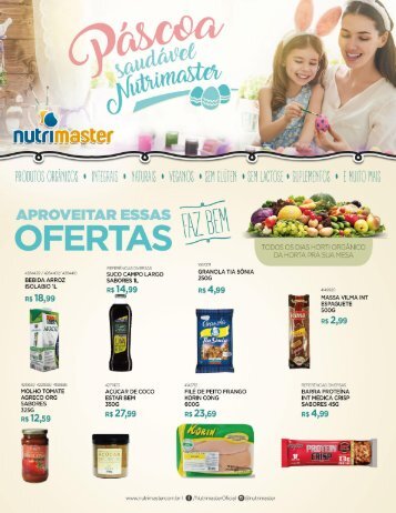 Páscoa Saudável Nutrimaster