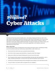 Are You Prepared - Cyber Attacks