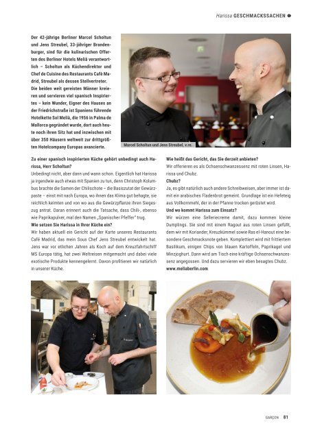 Magazin GARCON - Essen, Trinken, Lebensart Nr. 43