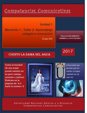 Revista Momento 1 Taller 2 Aprendizaje colegial e innovación.