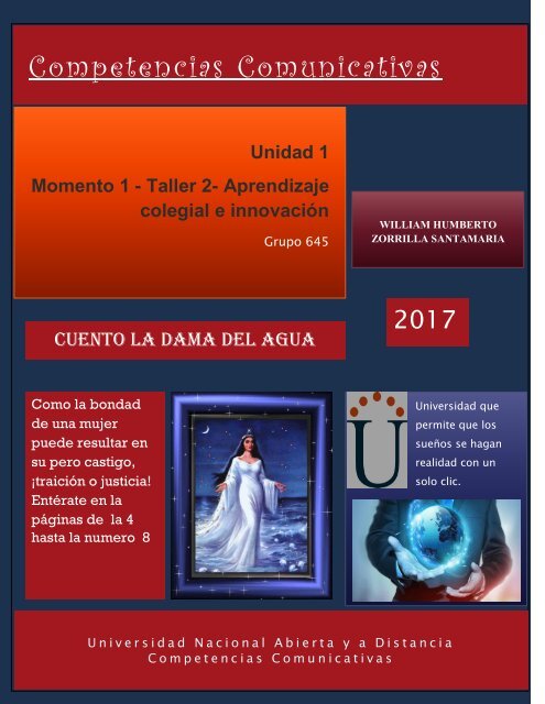 Revista Momento 1 Taller 2 Aprendizaje colegial e innovación.