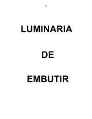 LUMINARIA DE EMBUTIR