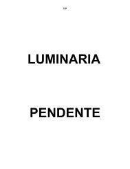 LUMINARIA PENDENTE