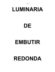 LUMINARIA REDONDA