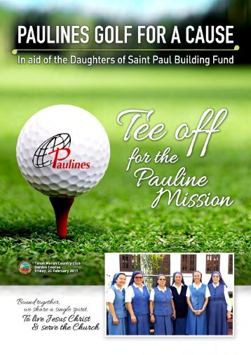 Paulines Golf For a Cause Magazine