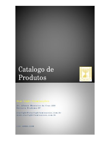 Catalogo de Produtos Star Light